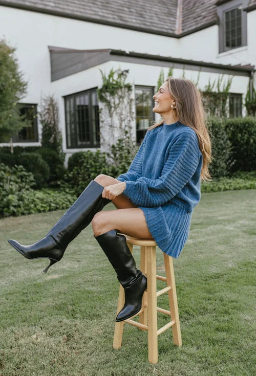 Konf | Nina eleganter Plisseepullover und Rock