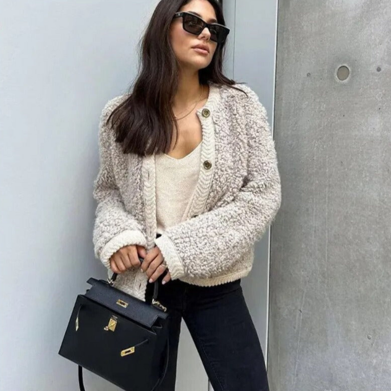 Konf | Rosalie Teddy-Cardigan für Damen