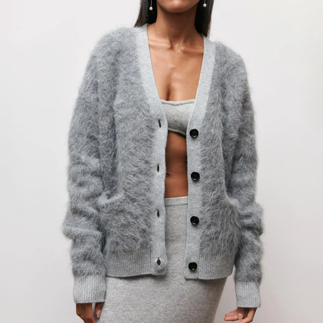 Konf | Valentina Damen Teddy-Cardigan