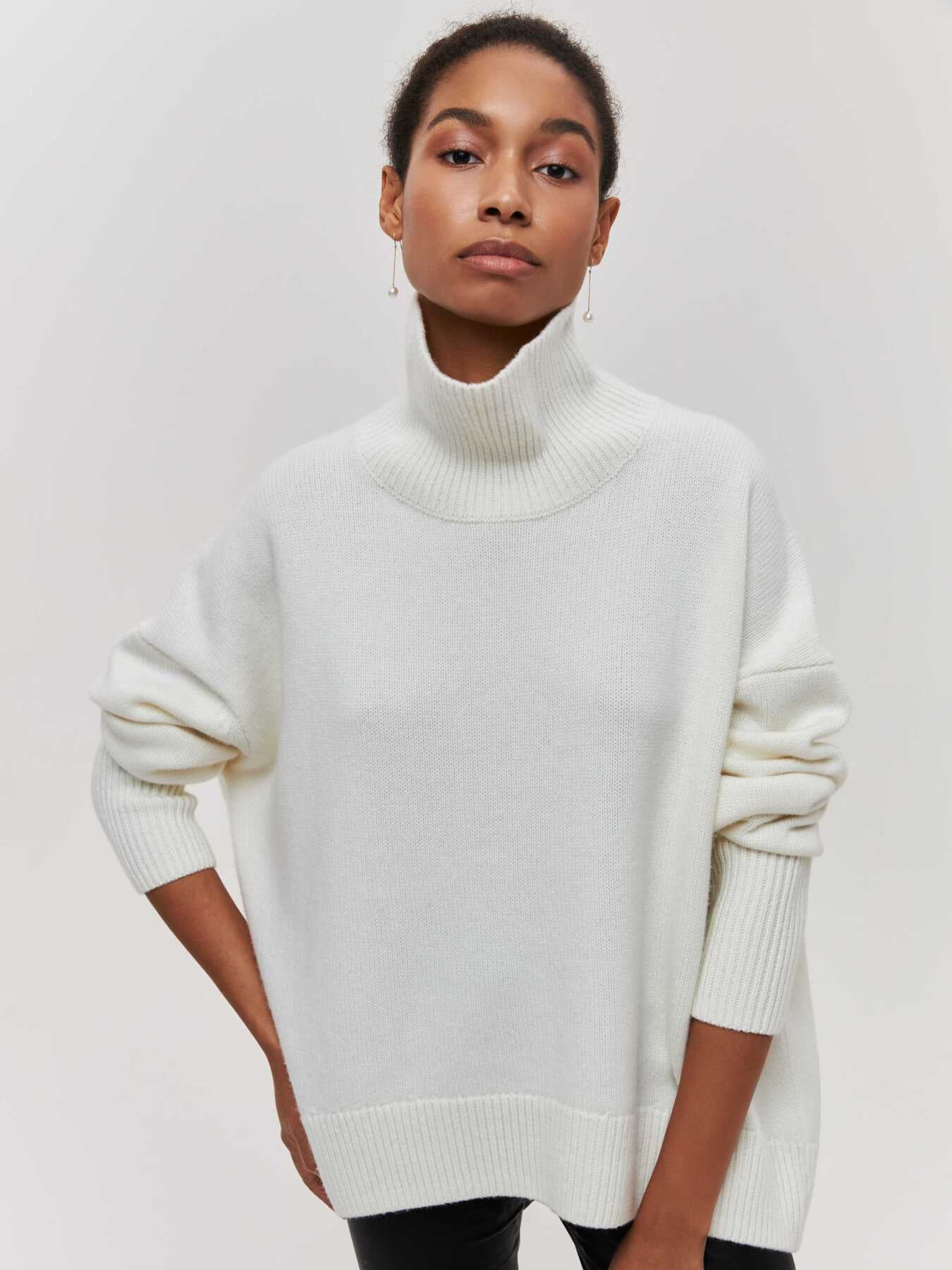 Konf | Lyana Lässiger Strickpullover