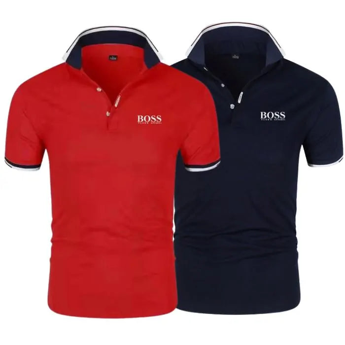 2er-Pack – Premium-Polo-T-Shirts