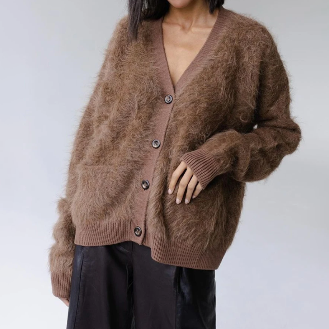 Konf | Valentina Damen Teddy-Cardigan