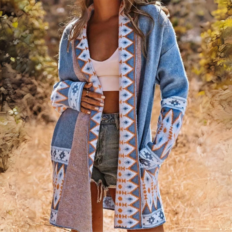 Konf | Lainey Damen Langer Cardigan