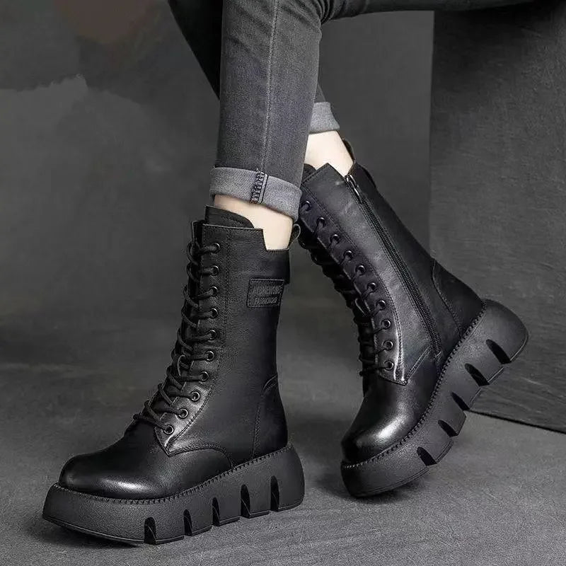 Konf | Ultrabequeme und warme Lederstiefel