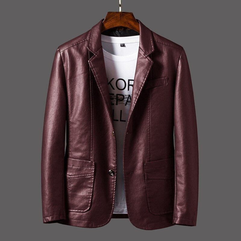 Konf | James Herren Lederjacke 