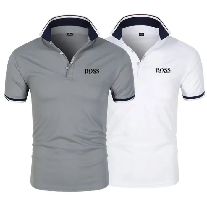 2er-Pack – Premium-Polo-T-Shirts