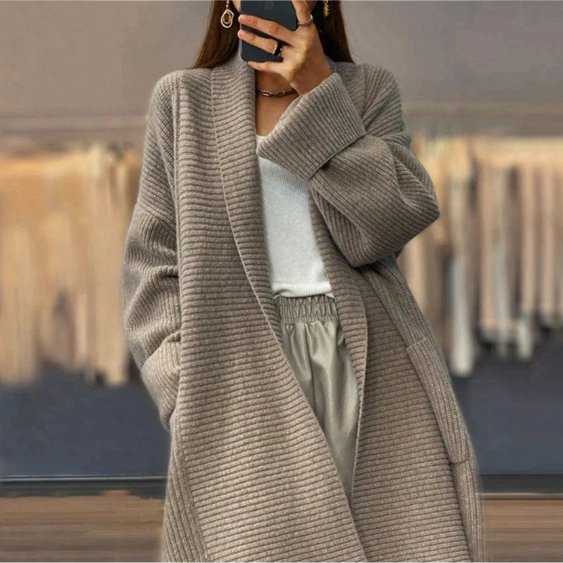 Konf | Elsie Damen Langer Cardigan
