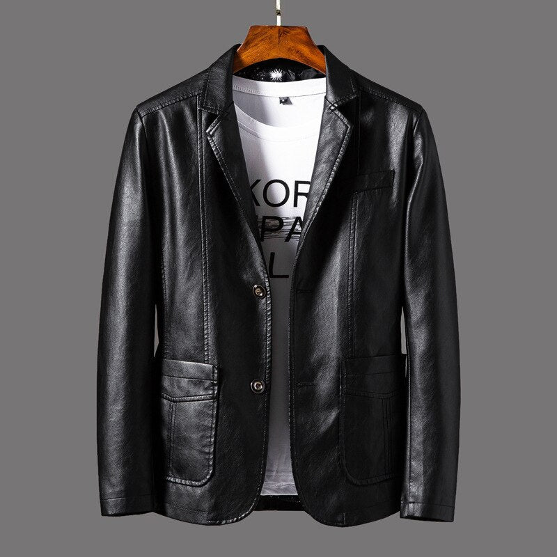 Konf | James Herren Lederjacke 