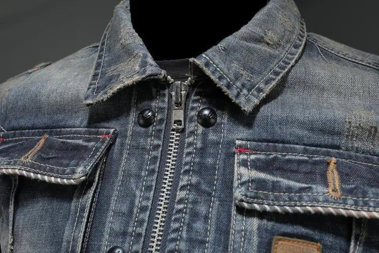 Shess | Carl Retro-Jeansjacke