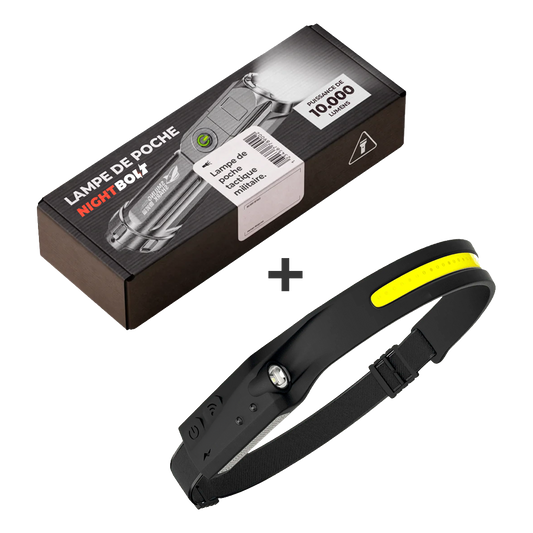 NIGHTBOLT + CADEAU LAMPE FRONTALE