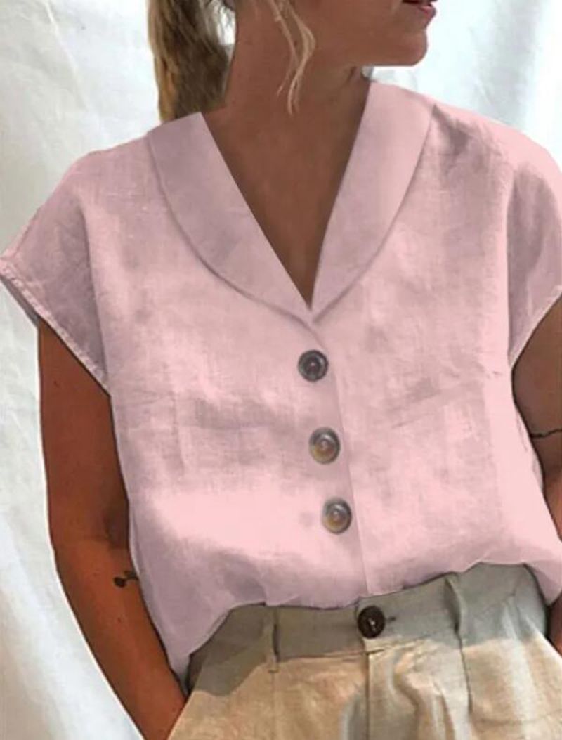 Konf | Gasin Damen Bluse mit elegantem Kragen