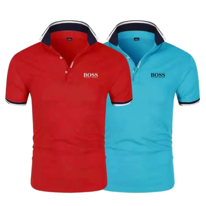 2er-Pack – Premium-Polo-T-Shirts