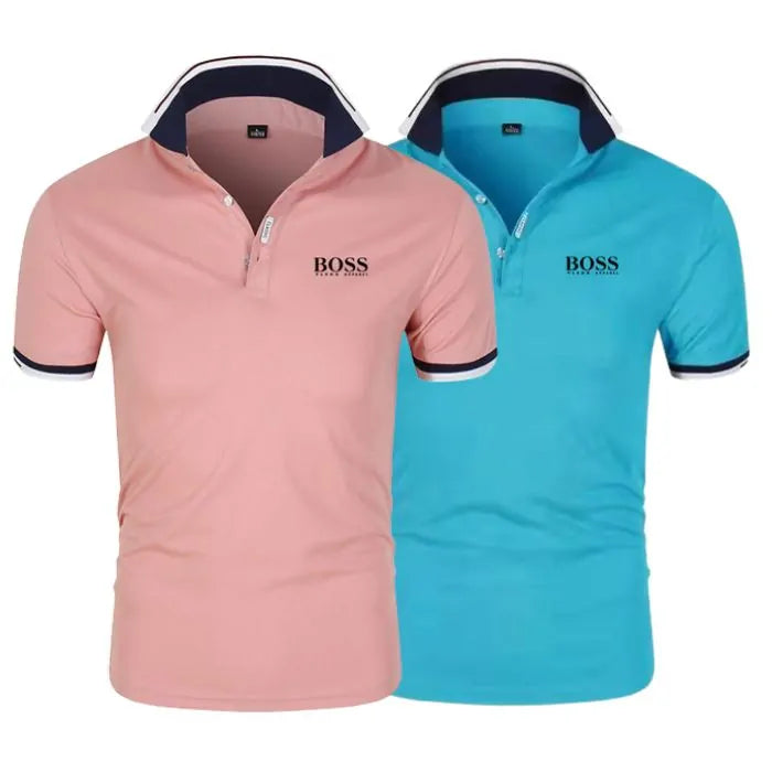 2er-Pack – Premium-Polo-T-Shirts