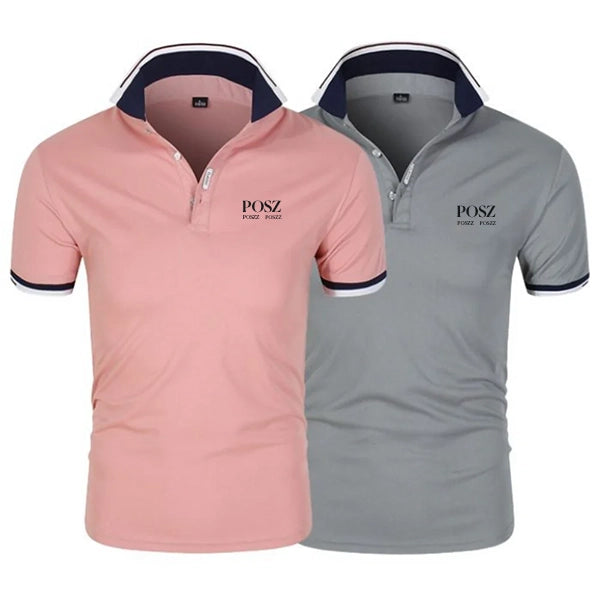 2er-Pack – Premium-Polo-T-Shirts