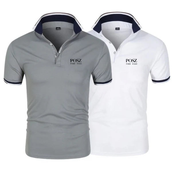 2er-Pack – Premium-Polo-T-Shirts