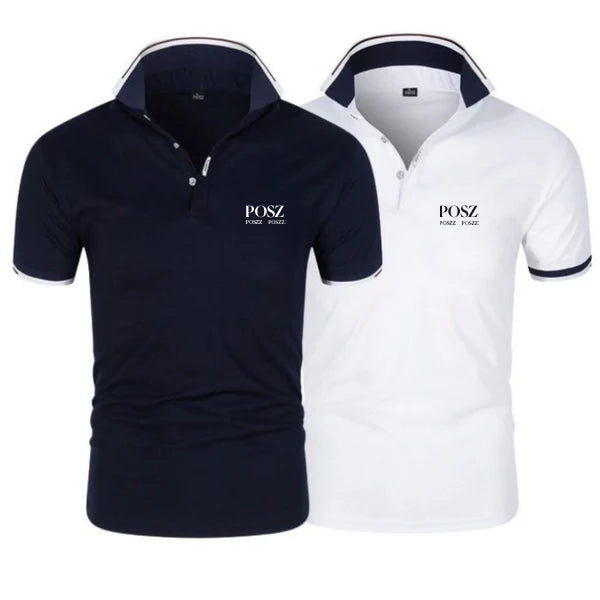 2er-Pack – Premium-Polo-T-Shirts