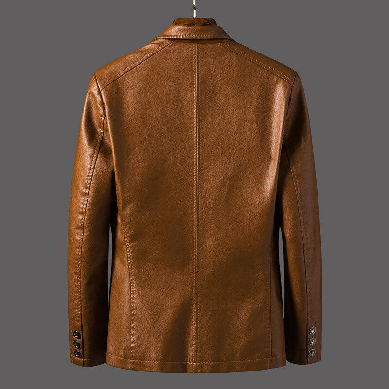 Konf | James Herren Lederjacke 